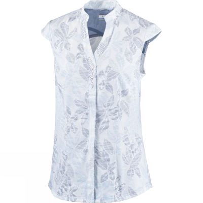 Camisa Columbia Saturday Trail Cap Sleeve Mujer - Blancas - Chile TVO975836